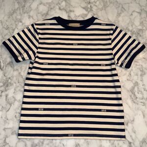 GUCCI BOYS STRIPED LOGO TSHIRT 4Y